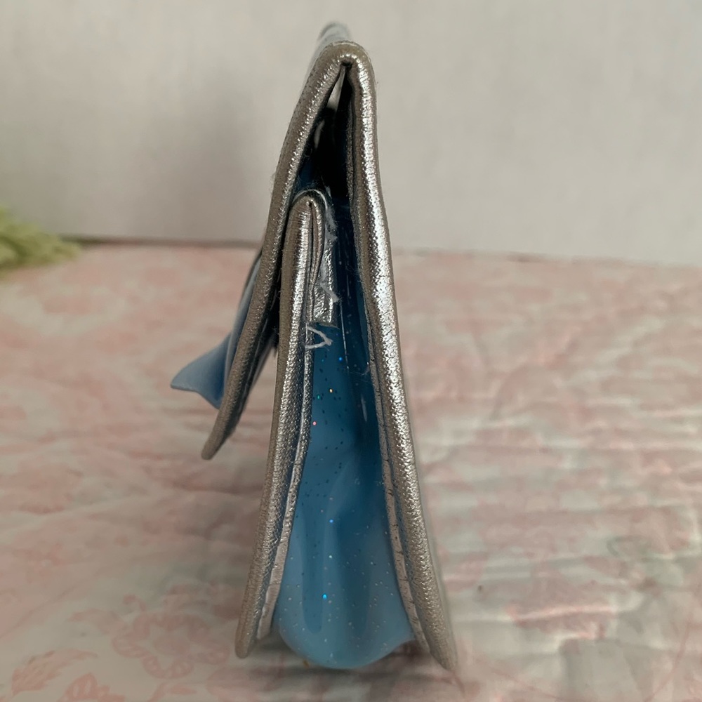 VTG Disney Princess Cinderella Purse Toy Plastic Blue Silver Children’s Dress Up - Picture 5 of 13